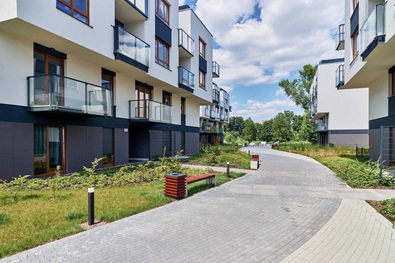 Riverside Apartments Na Grobli By Noclegi Renters Wroclaw Luaran gambar