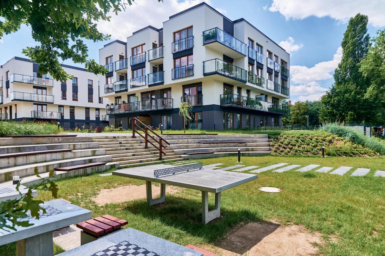 Riverside Apartments Na Grobli By Noclegi Renters Wroclaw Luaran gambar
