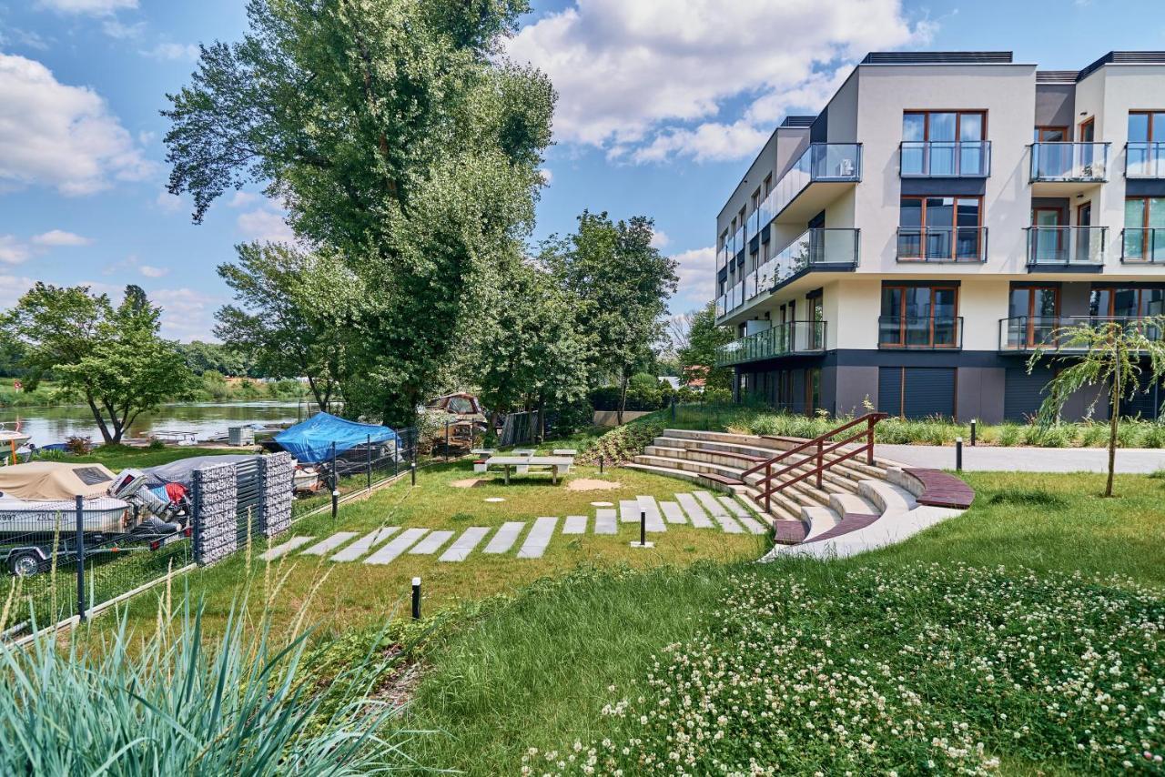 Riverside Apartments Na Grobli By Noclegi Renters Wroclaw Luaran gambar